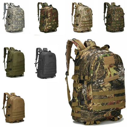 40L Molle Tactical Backpack 3D