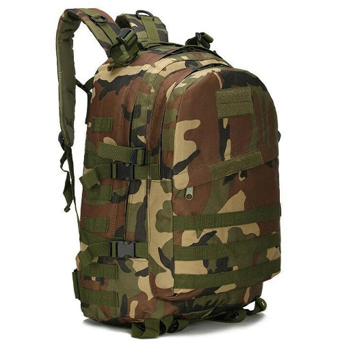 40L Molle Tactical Backpack 3D