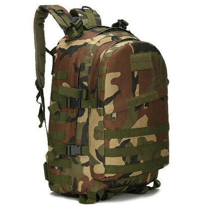 40L Molle Tactical Backpack 3D