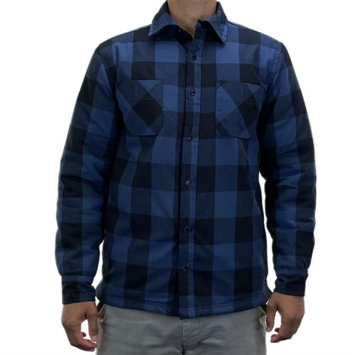 Mens Sherpa Fleece Lined Work Shirt