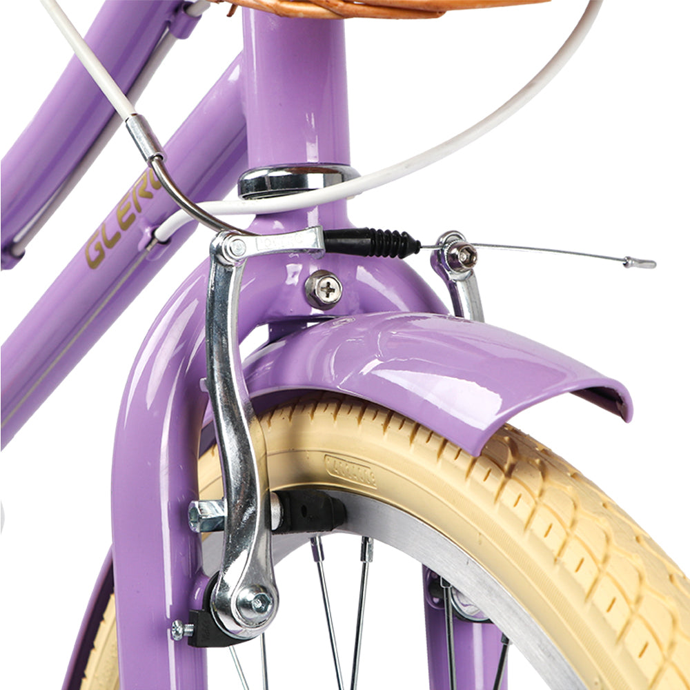 Glerc 24 Inch Beach Cruiser Hybrid Kids Bike Missy - 6 Colour Options