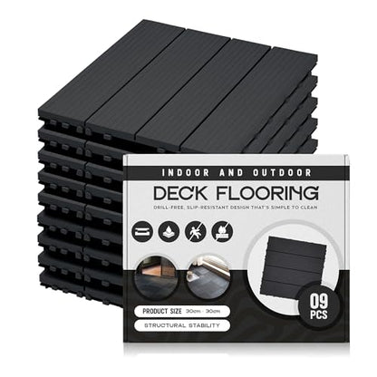 Composite Decking Tiles Interlocking Flooring Solution Pack 6/9/16