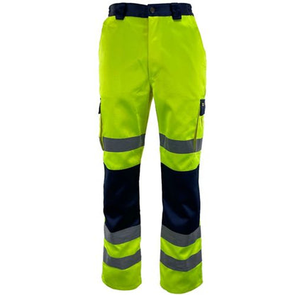 Hi Vis Polycotton Cargo Trousers - HV516