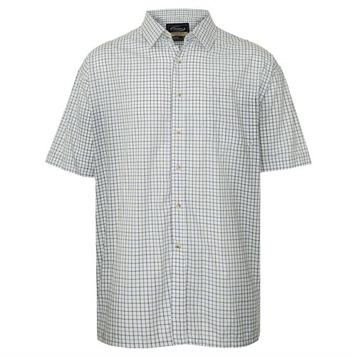 Mens Champion Short Sleeve Tattersall Shirt