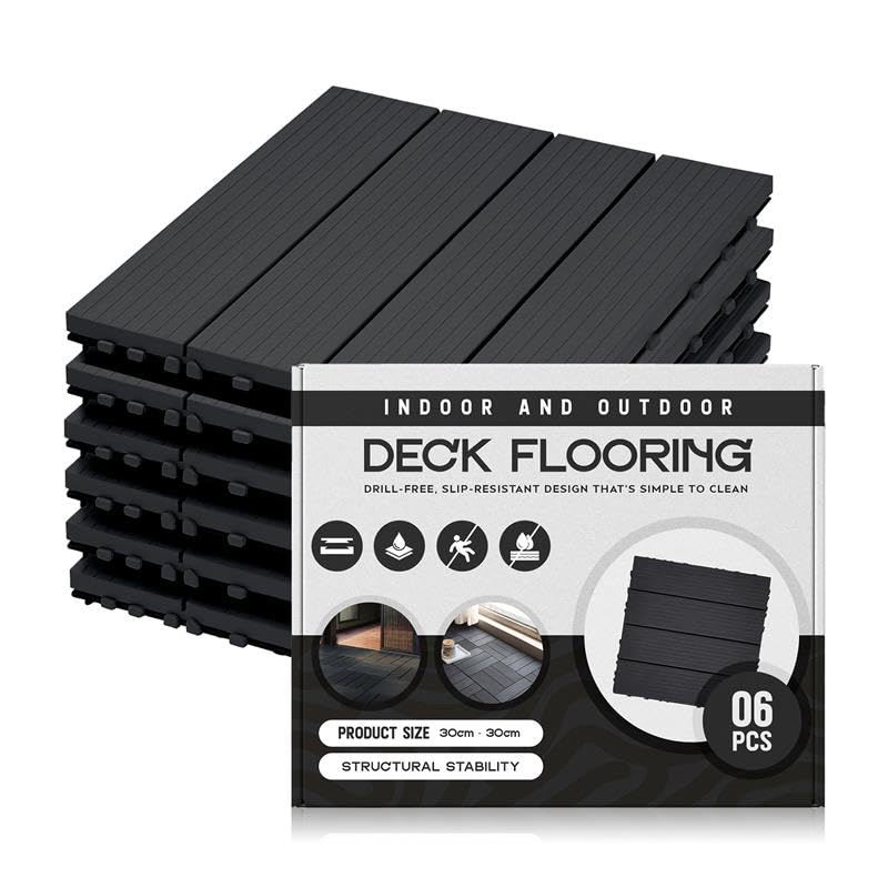 Composite Decking Tiles Interlocking Flooring Solution Pack 6/9/16
