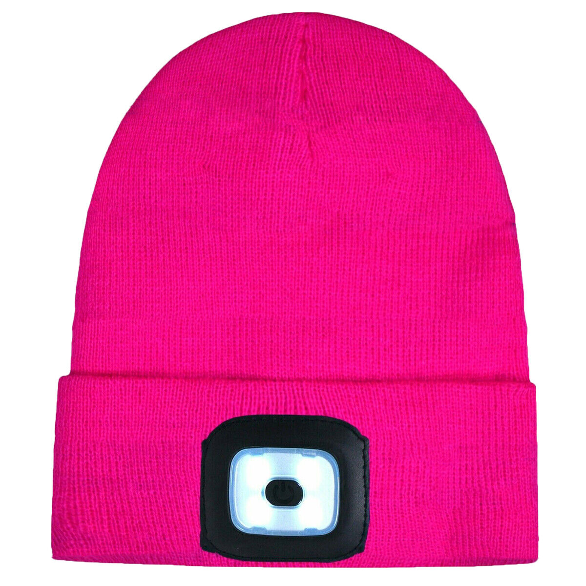 Kids Unisex Winter Beanie Hat with Removable LED Lights