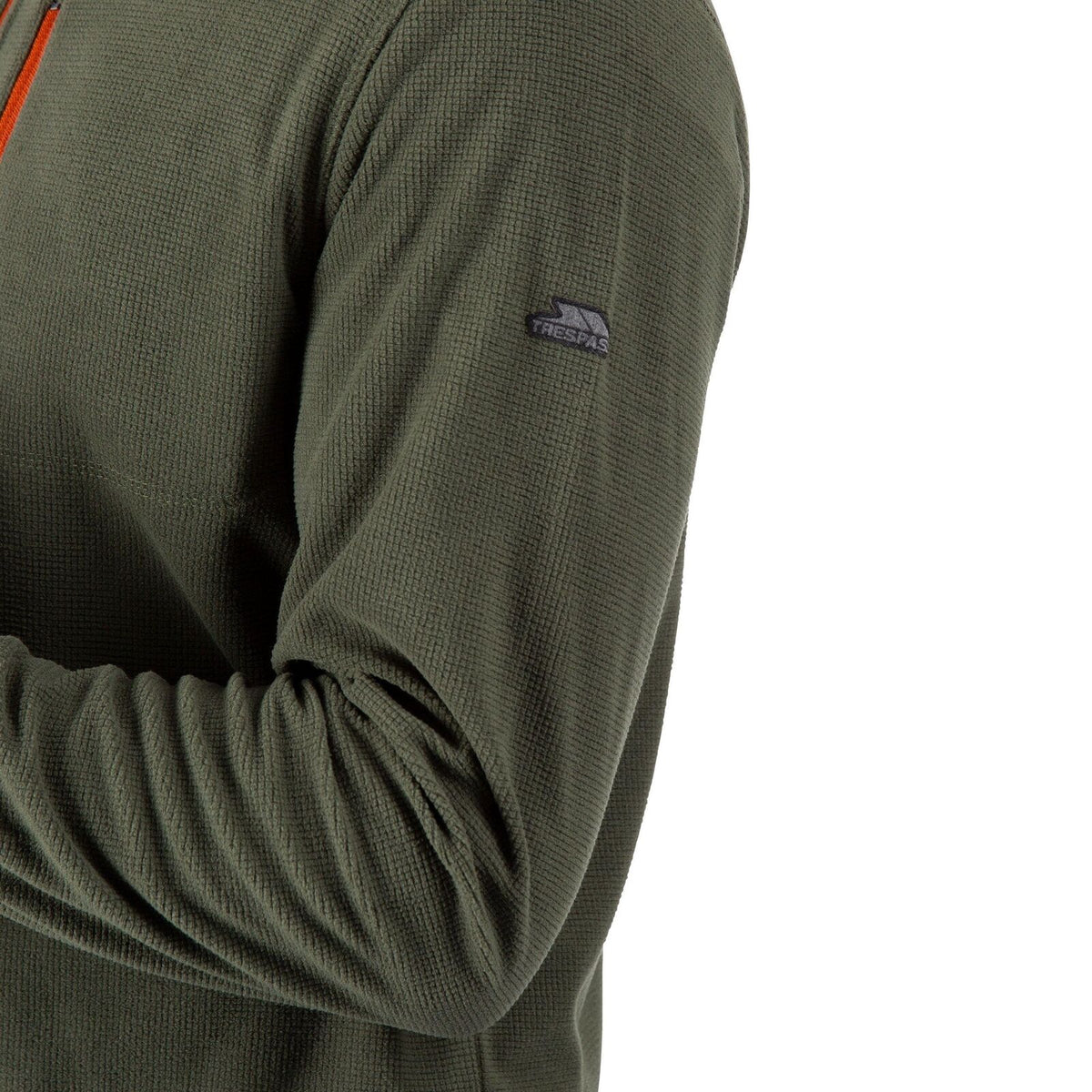 Mens Zip Neck Fleece Sweatshirt