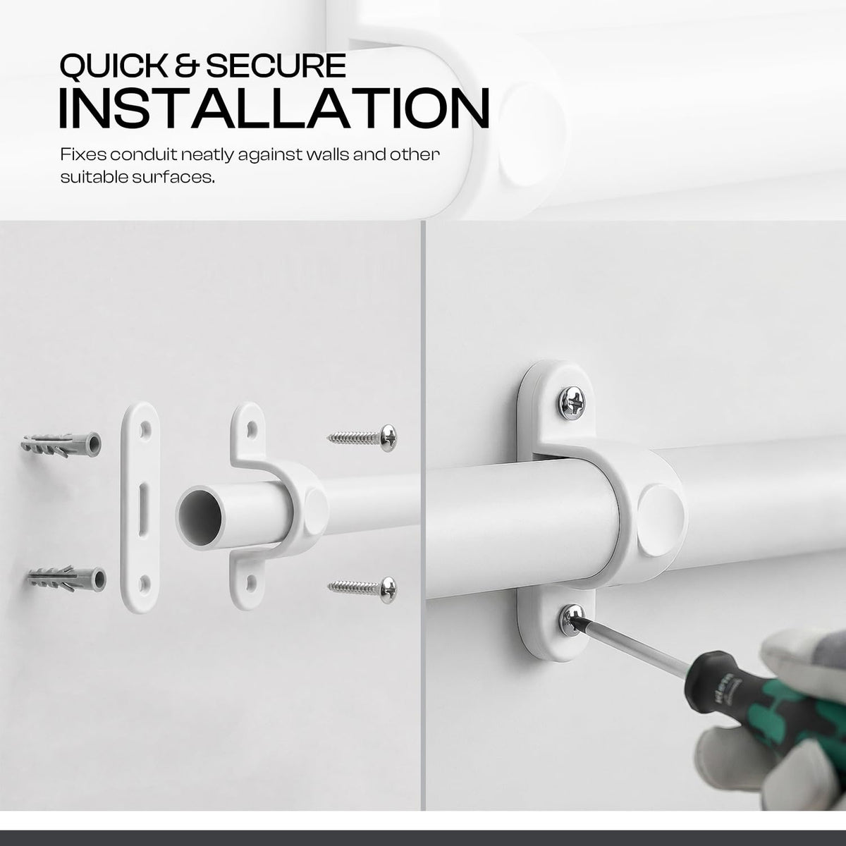 Conduit Spacer Bar Clips