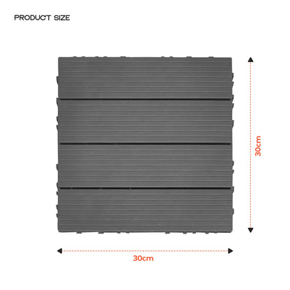 Plastic Interlocking Patio Tiles