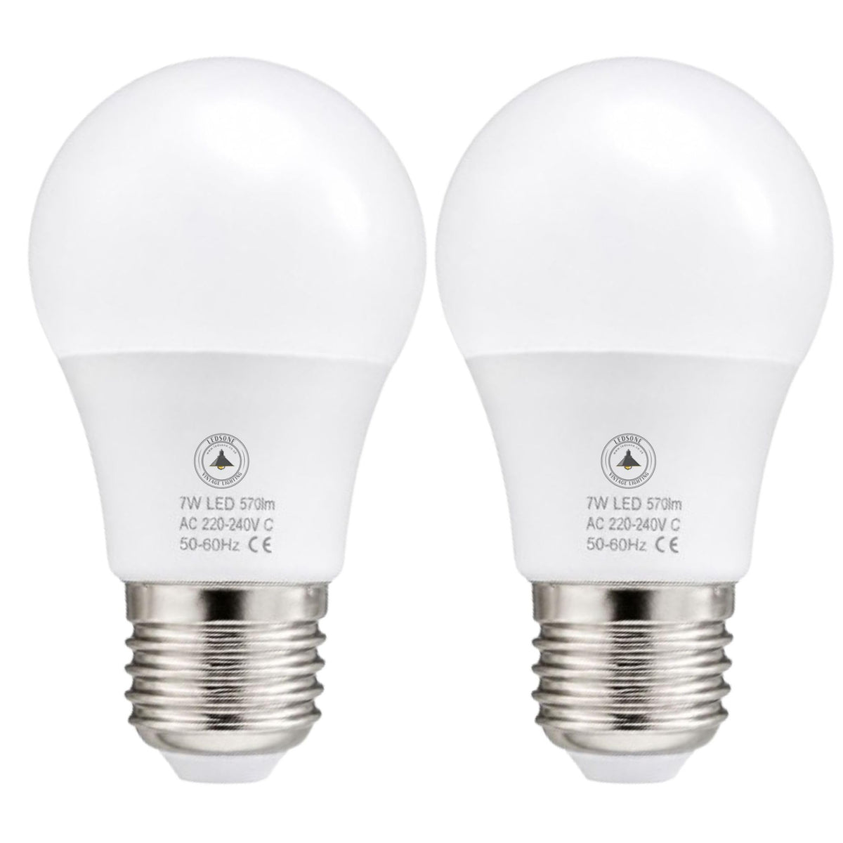E27 A60 GLS 7w Bulb 560 Lumens Non Dimmable