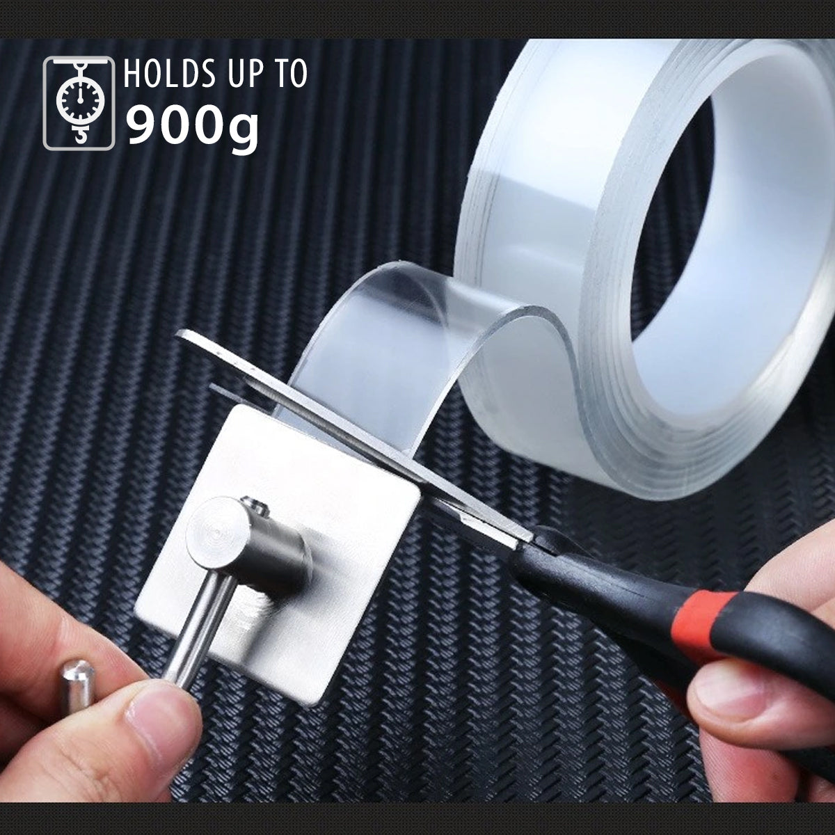 Heavy Duty Double Sided Clear Mounting Tape