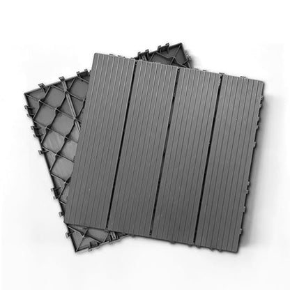 Plastic Interlocking Patio Tiles