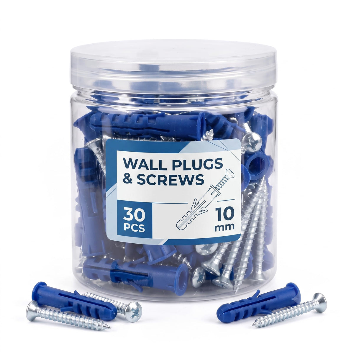 30x Heavy Duty Masonry Fixings for Brick Concrete