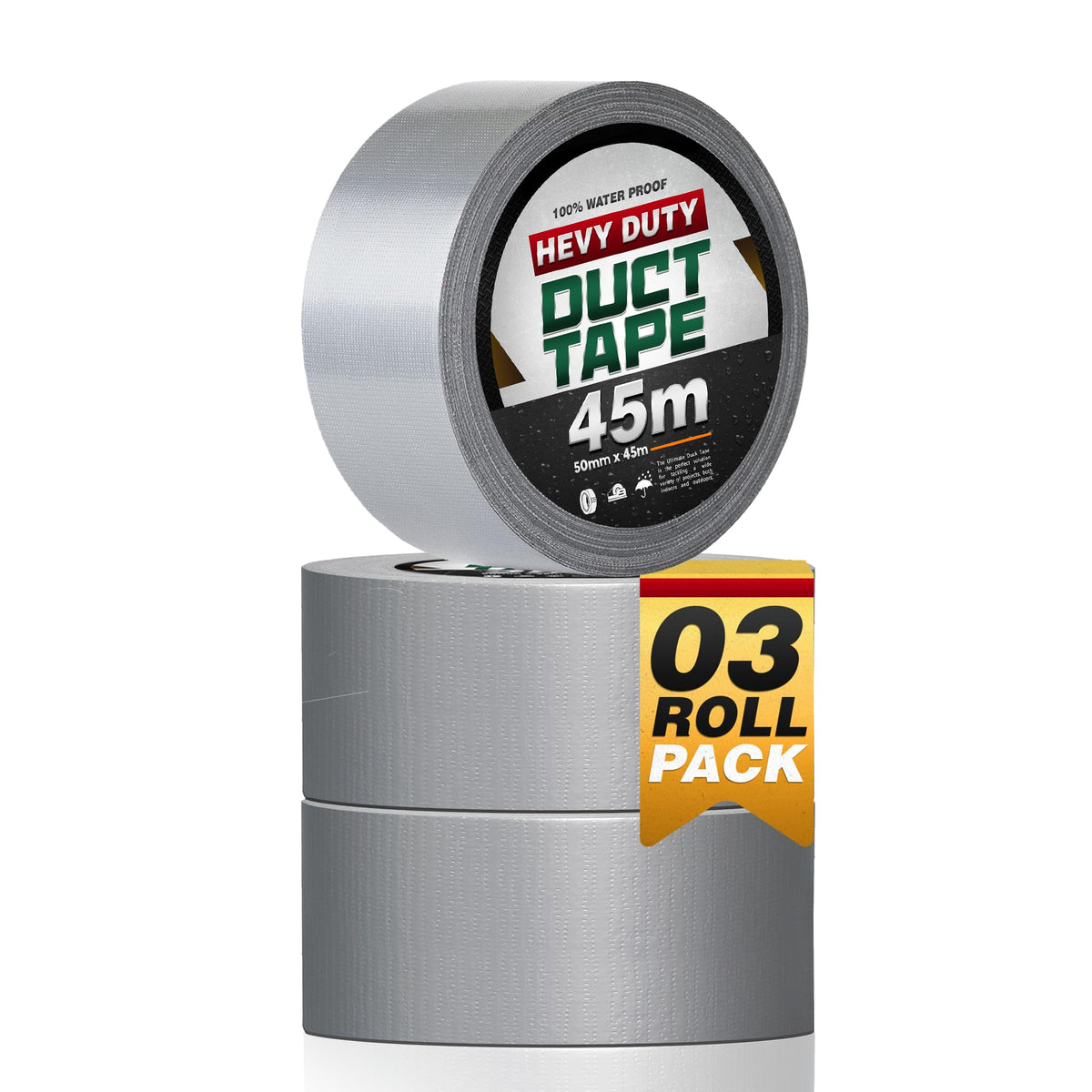Cloth Gaffer Duct Tape 5cm Wide 45m Long