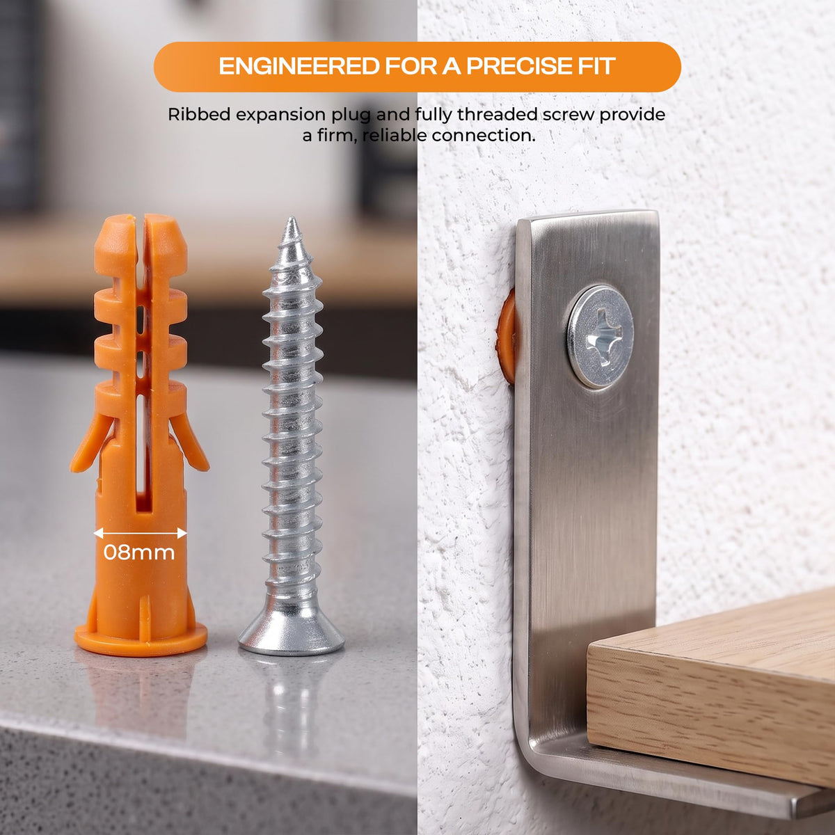 30x Heavy Duty Masonry Fixings for Brick Concrete