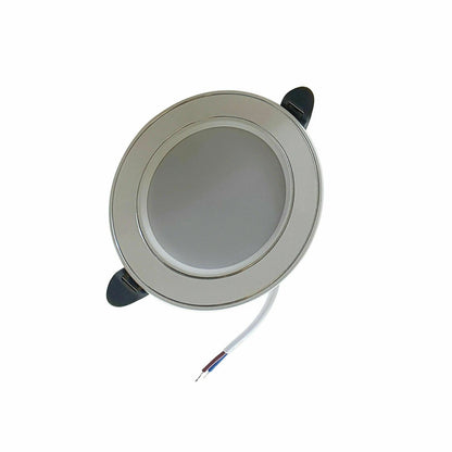 5W Recessed Round LED Panel Downlight 6000K Light Pack 1/3/5/10