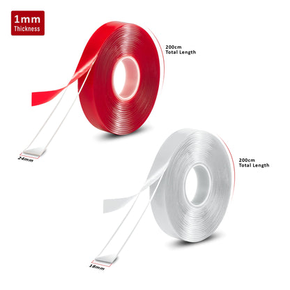 Heavy Duty Double Sided Clear Mounting Tape
