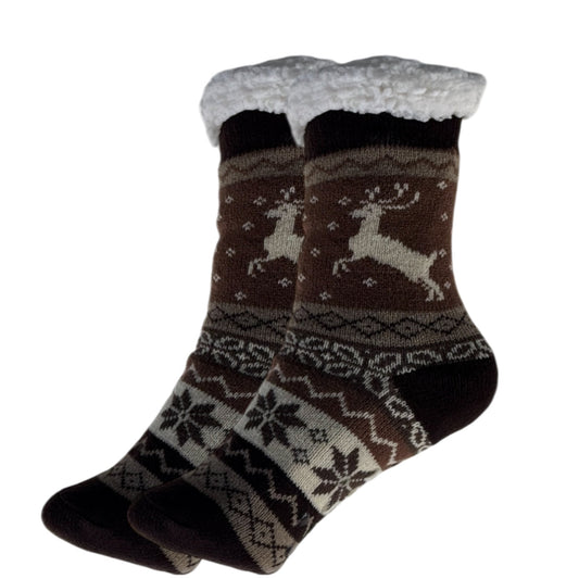 Kids Thermal Sherpa Lined Socks - 6 colour options