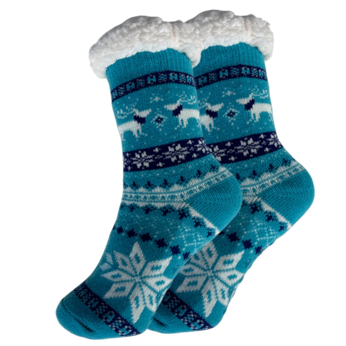 Kids Thermal Sherpa Lined Socks - 6 colour options