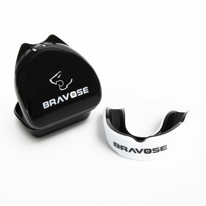 Bravose Mouth guard Gum shield - White