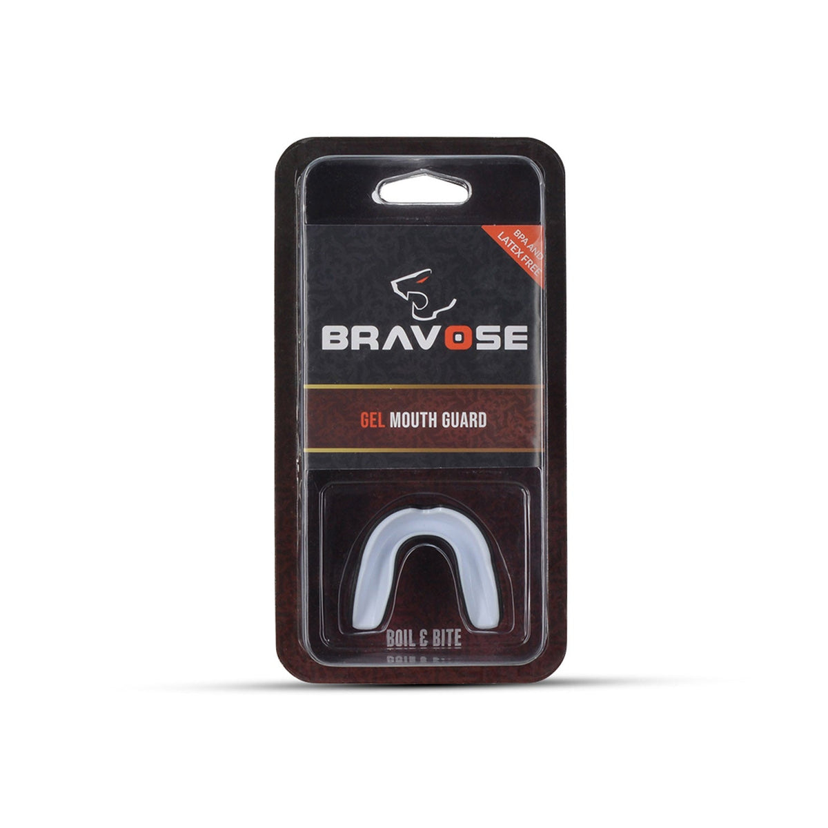 Bravose Mouth guard Gum shield - White