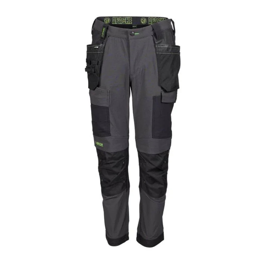 Apache Calgary Slim Fit Work Trousers 4 Way Stretch Holster Pocket