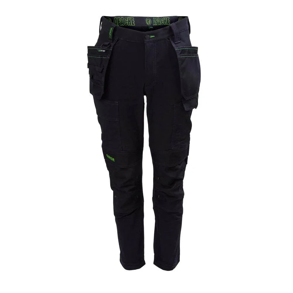 Apache Calgary Slim Fit Work Trousers 4 Way Stretch Holster Pocket