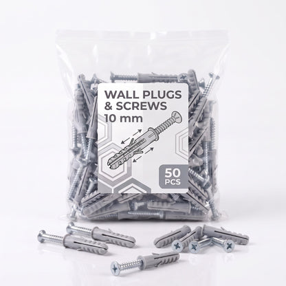 Wall Anchors and Screws Set