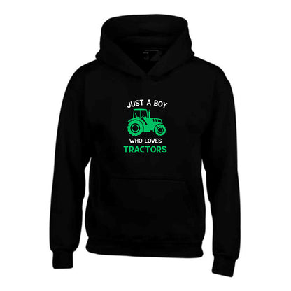 Boys Tractor hoodie - 5 colours
