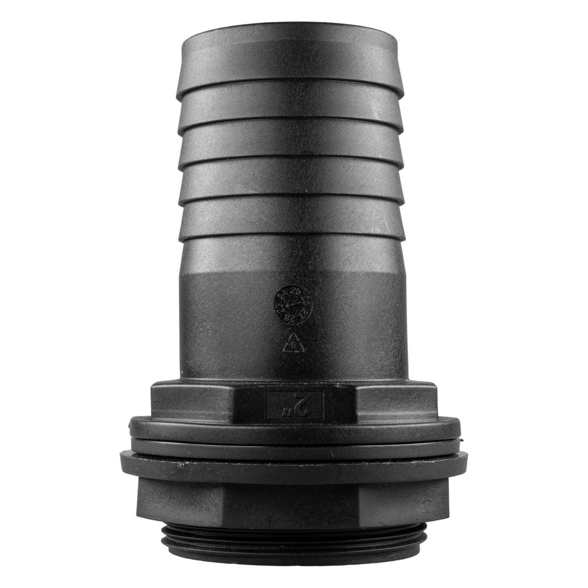 Water Butt Overflow Adapter with Nut & Washer 2"