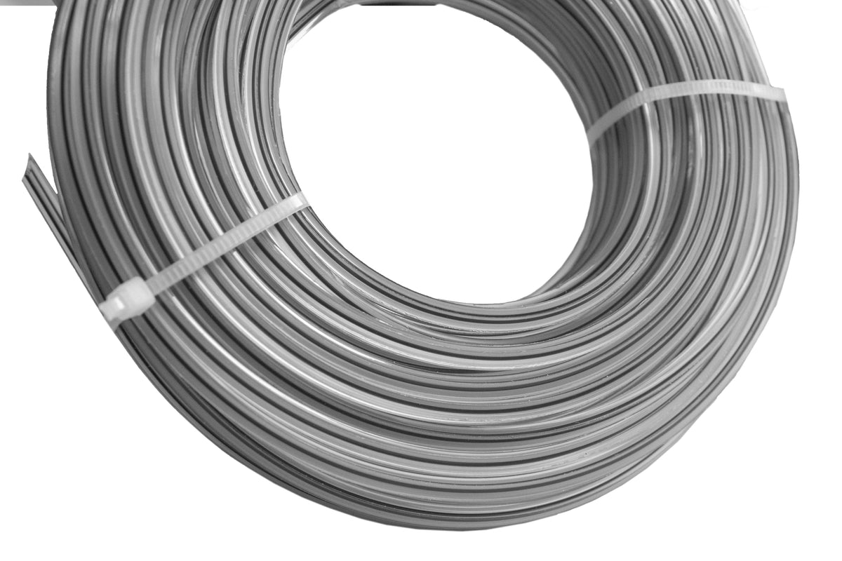 15m strimmer line Dual Core Twisted Black Star Trimmer Line, 2.7mm