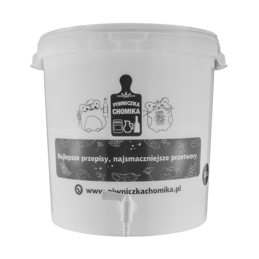 Home Brewing Fermenation Bucket with Lid & Tap - 30 Litre