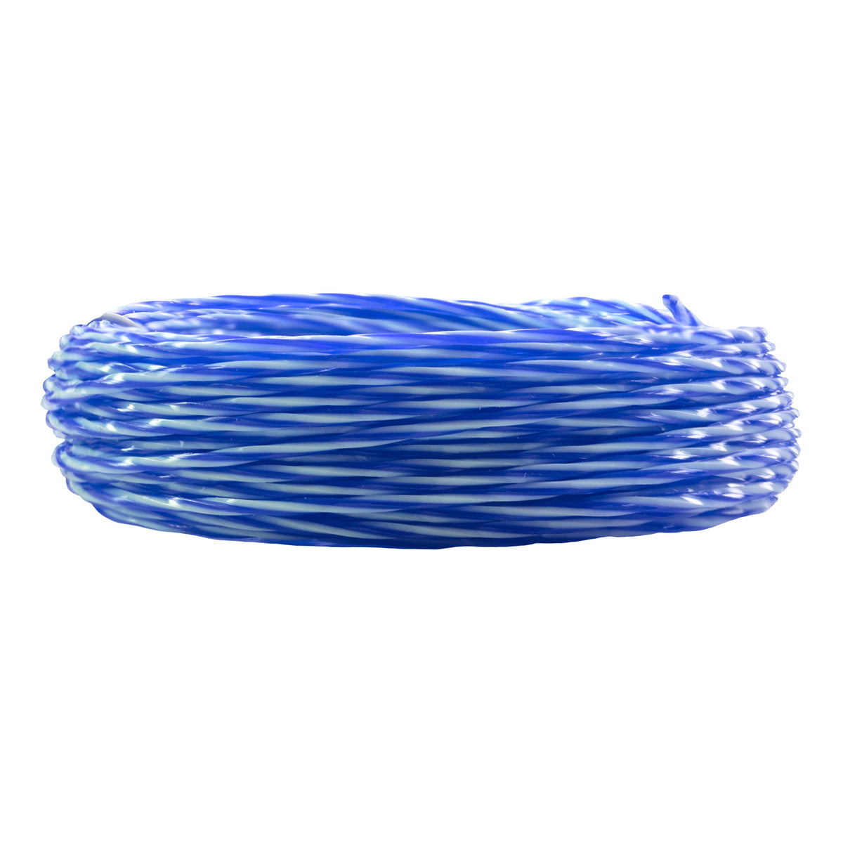 15m strimmer line Dual Core Twisted Blue Chess Trimmer Line 2mm
