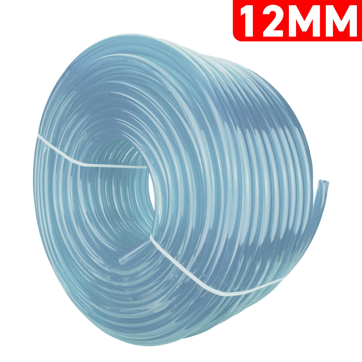 12mm x 15mm Clear PVC Tech Hose - 1 Metre