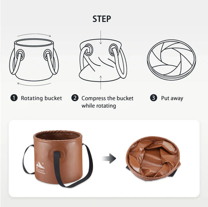 Flextail Gear Cozy Collapsable Camping Bucket