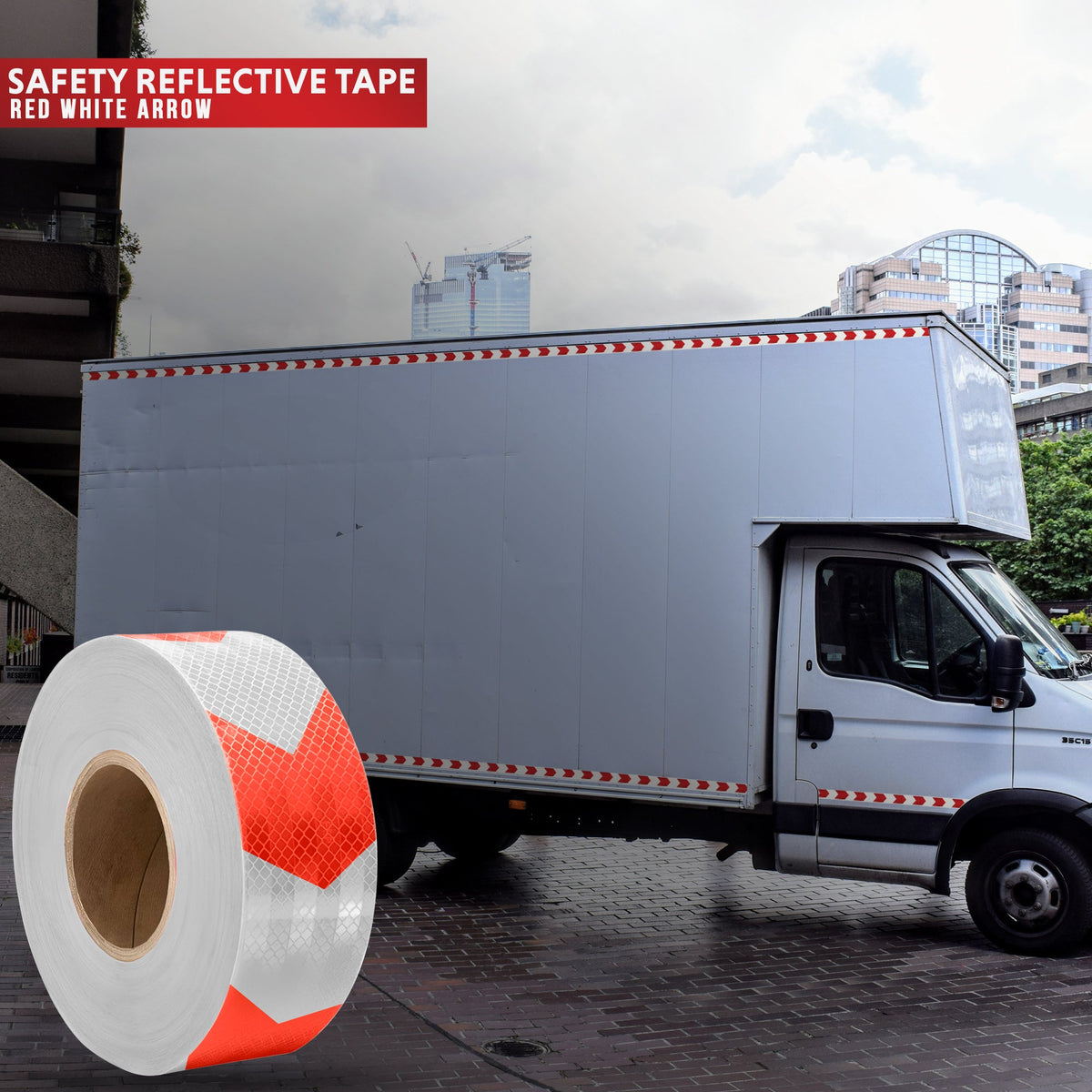 Waterproof Reflective Safety Tape Floor Marking Self-Adhesive Roll