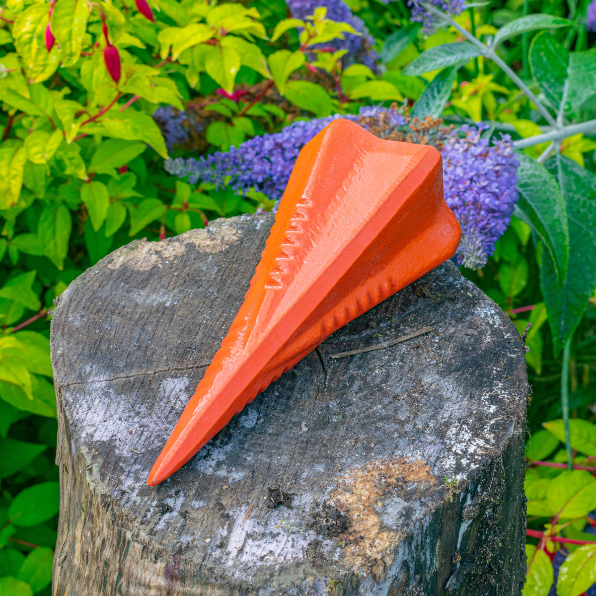 Diamond Spike Steel Log Splitting Wedge - 1.8kg