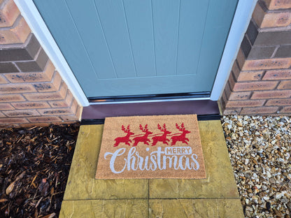 Doormat 60cm x 40cm - 'Merry Christmas'