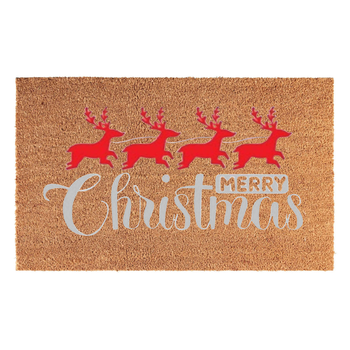 Doormat 60cm x 40cm - 'Merry Christmas'
