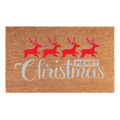 Doormat 60cm x 40cm - 'Merry Christmas'