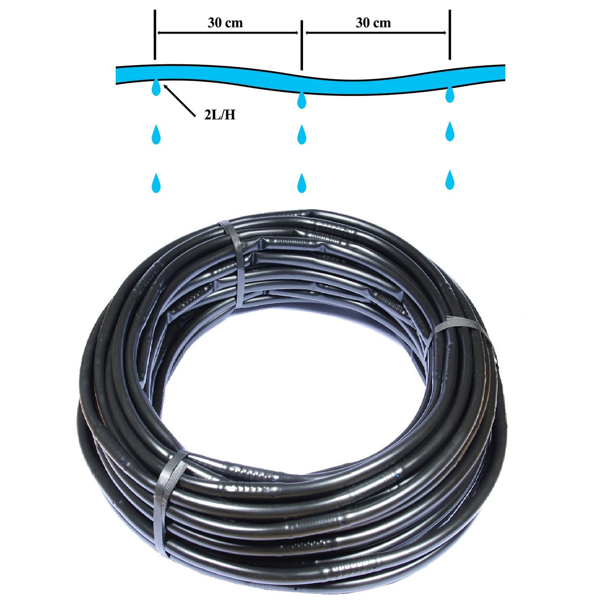 50m Automatic Drip Line Irrigation Pipe