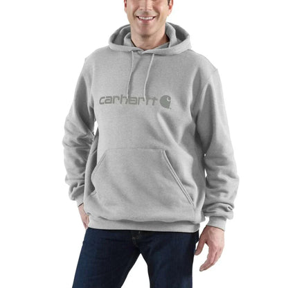 Carhartt 100074 Loose Fit Mid-Weight Logo Graphic Hoodie