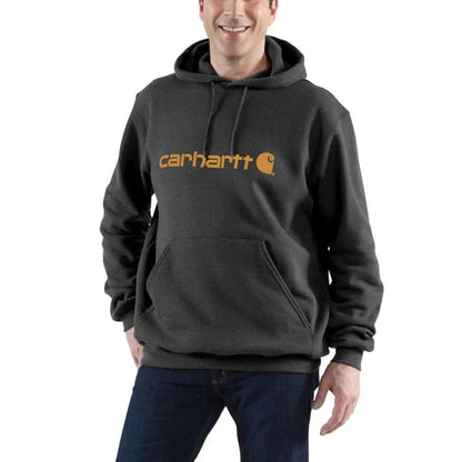 Carhartt 100074 Loose Fit Mid-Weight Logo Graphic Hoodie
