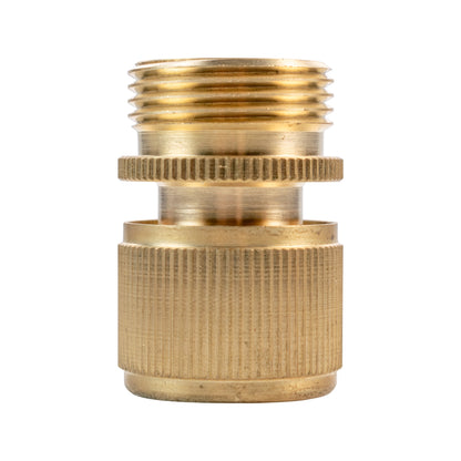 Female Hose Connector with 3/4" BSPM Thread - Brass