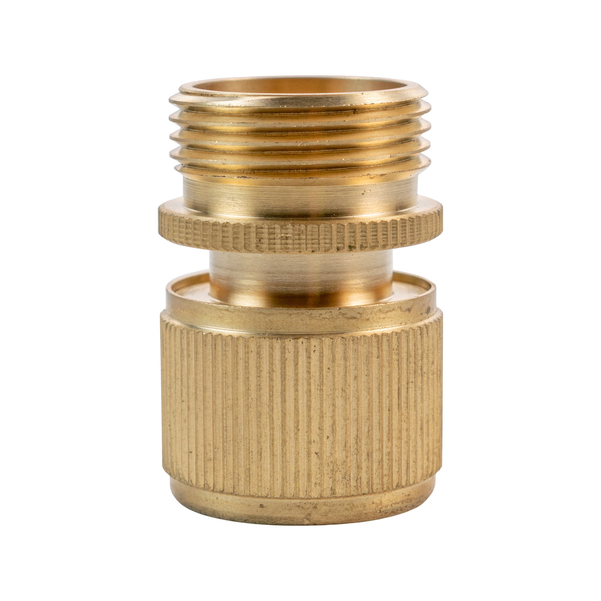 Female Hose Connector with 3/4" BSPM Thread - Brass