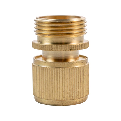 Female Hose Connector with 3/4" BSPM Thread - Brass