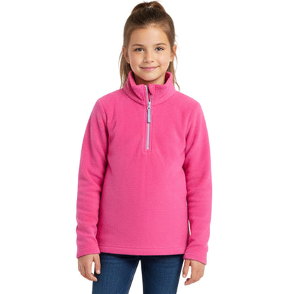 Kids Unisex Fleece Top – 1/4 Zip - 9 Colour Options