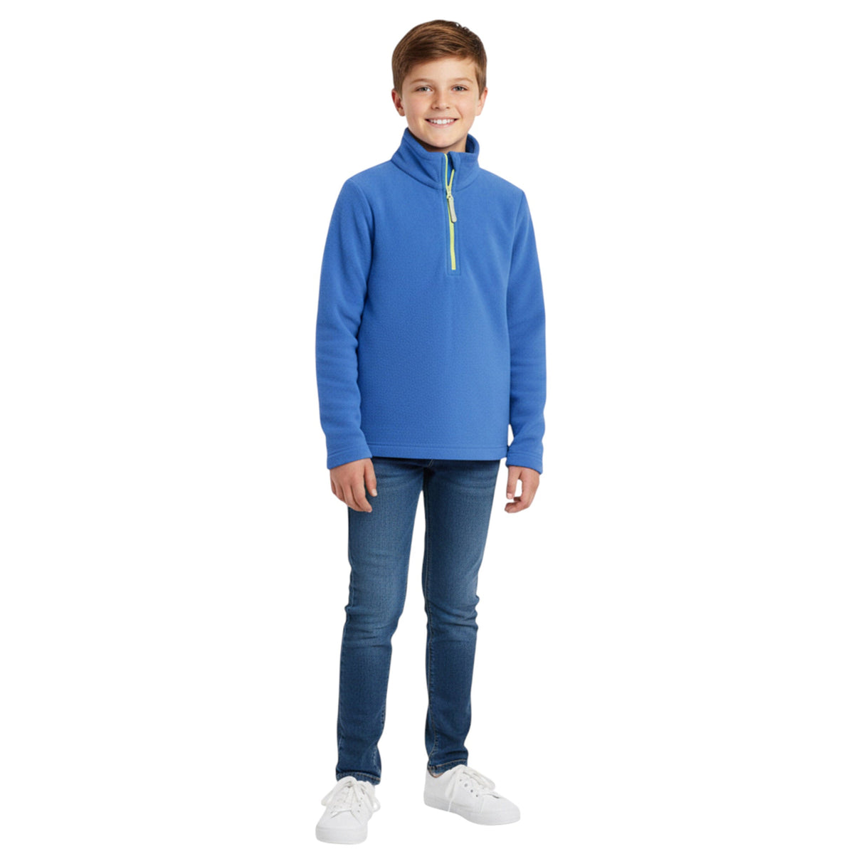 Kids Unisex Fleece Top – 1/4 Zip - 9 Colour Options