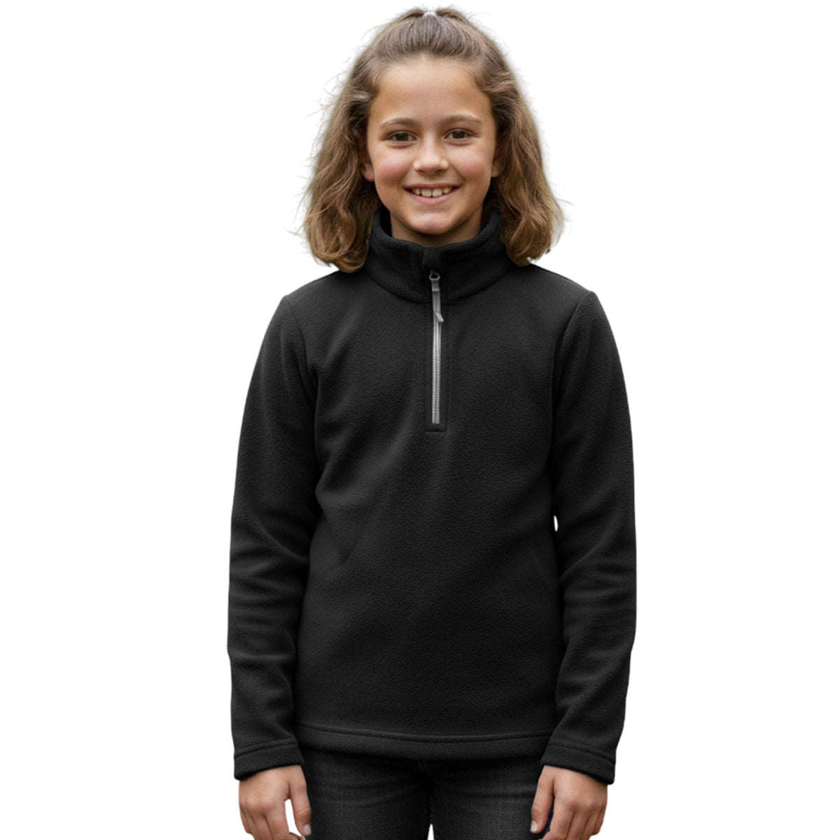 Kids Unisex Fleece Top – 1/4 Zip - 9 Colour Options