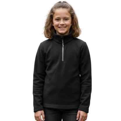 Kids Unisex Fleece Top – 1/4 Zip - 9 Colour Options